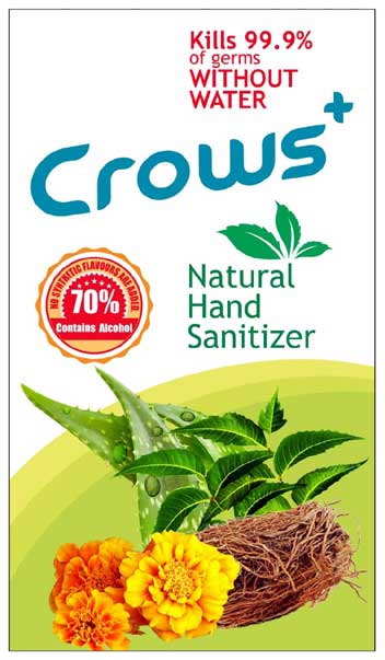 Crows+ Natural Hand Sanitizer